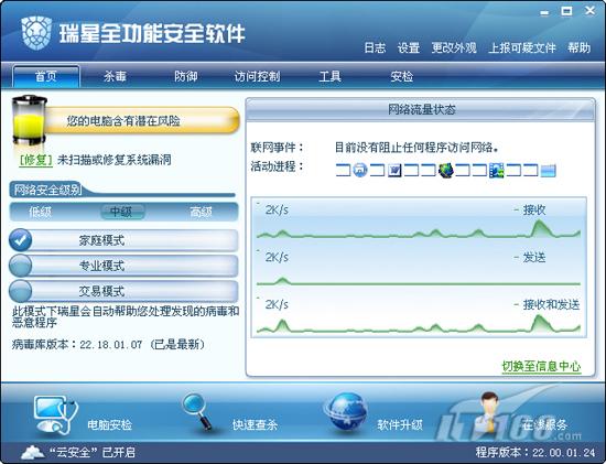 瑞星全功能安全软件2010正式版深度评测 网络安全的全方位守护者